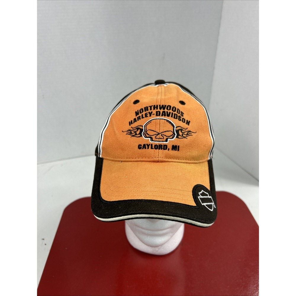 Harley Davidson Wisconsin Oconomowoc Embroidered Cap Hat Adjustable